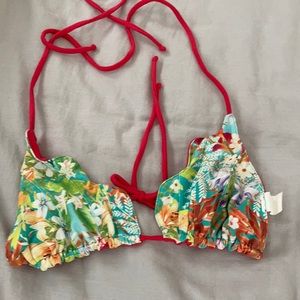 Reversible San Lorenzo bikini top size large.